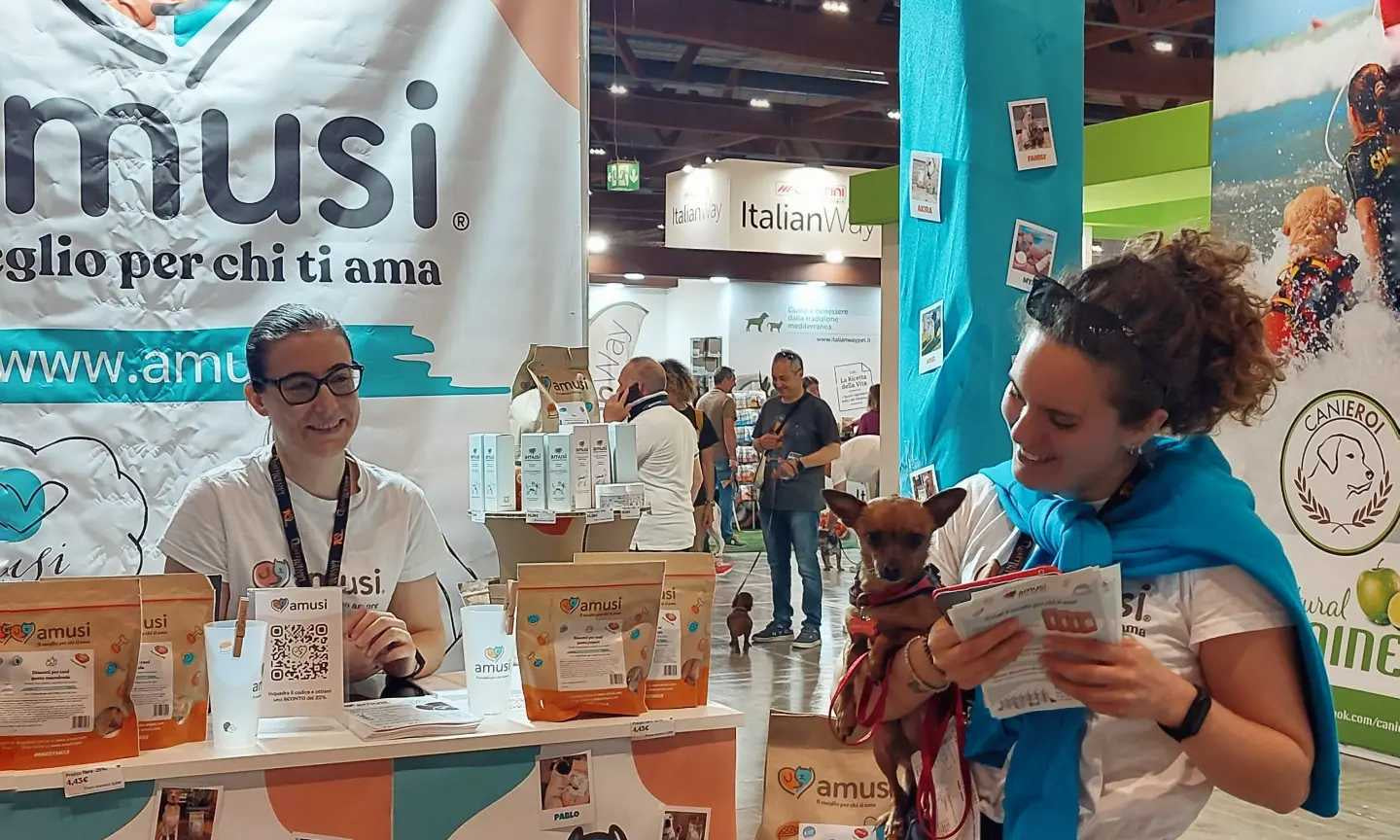 stand amusi a quattrozampeinfiera vicenza