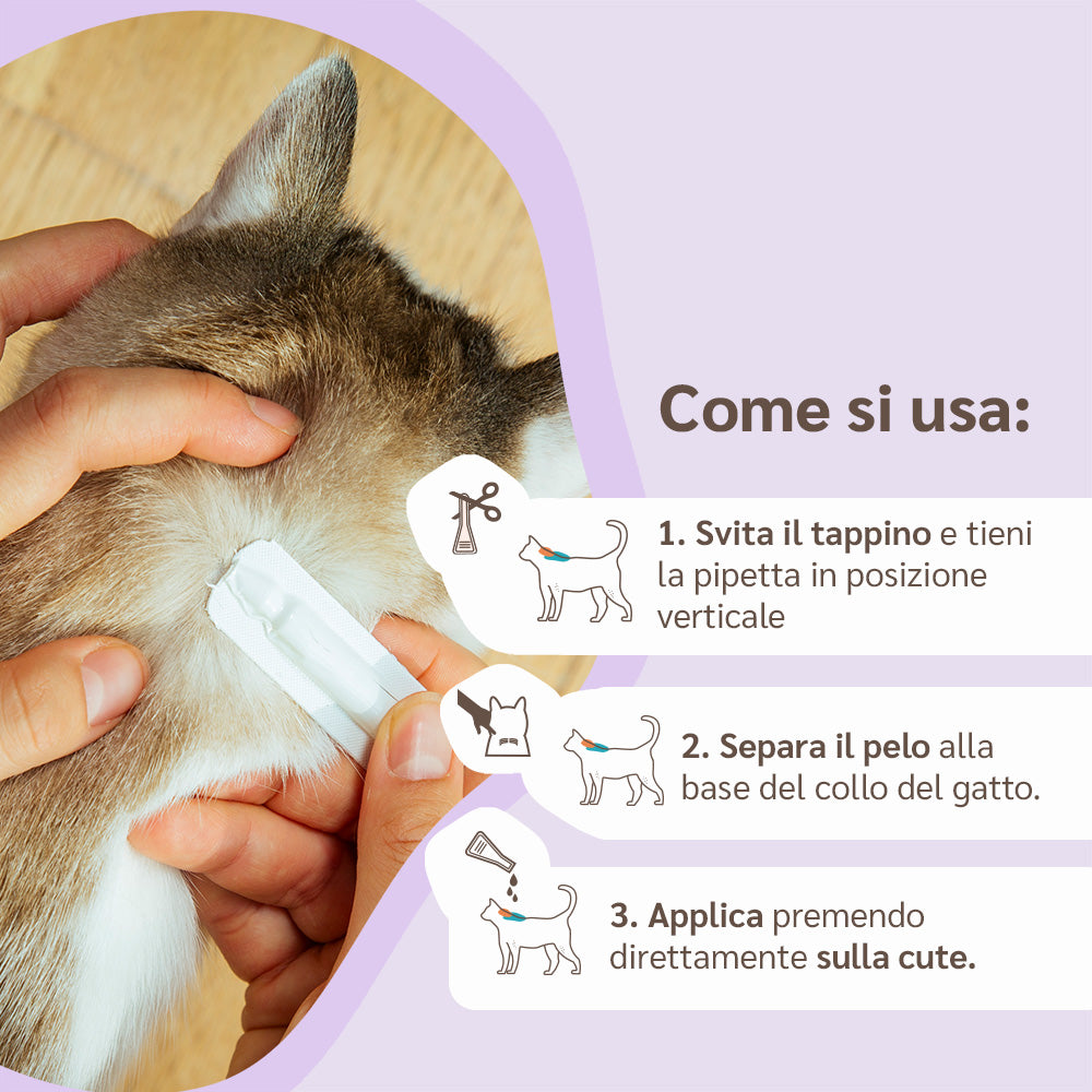 Pipette Protettive Olio Di Neem Per Gatti - 6 Fiale Da 0,5ml, Antiparassitario Naturale Contro Pulci E Zecche - Foto 10