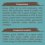 Crocchette con Aringa fresca, Riso Integrale e Zucca per Cucciolo