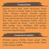 Crocchette con Salmone fresco, Piselli e Mela per Adulto