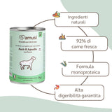 Paté di Agnello fresco con Zucca per Adulto