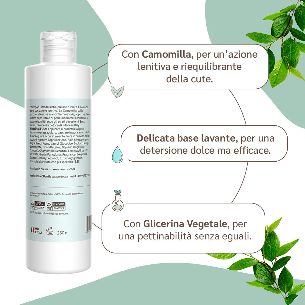 benefici shampoo lenitivo