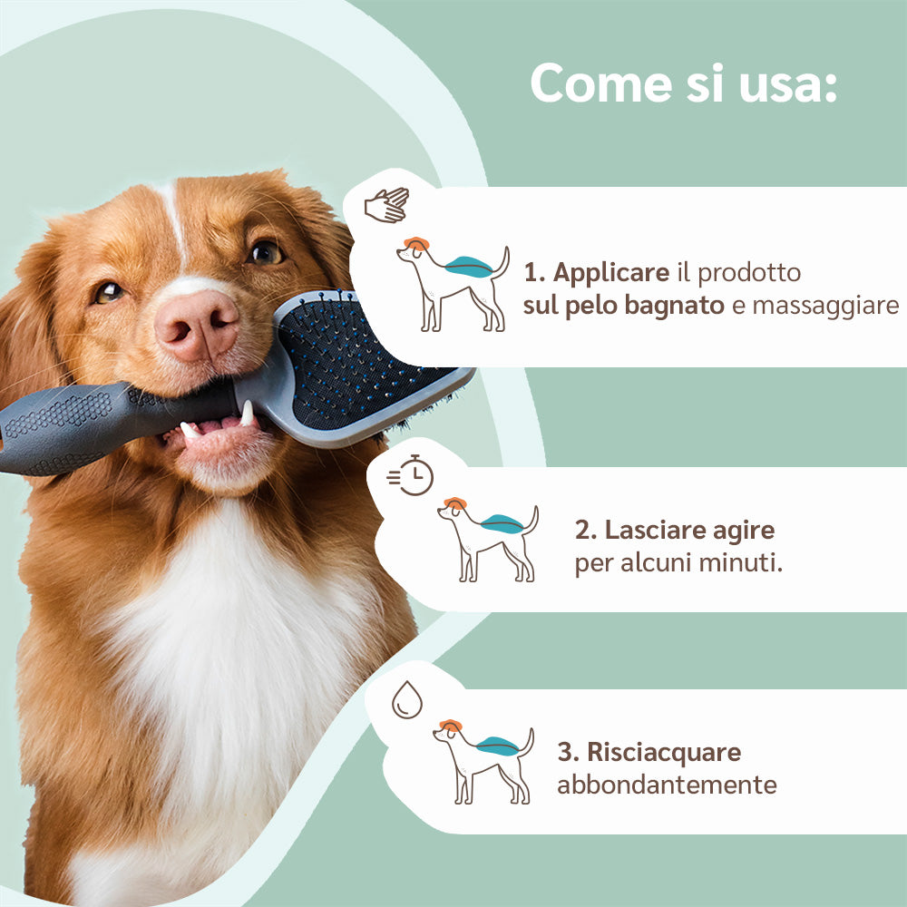 modo d'uso shampoo lenitivo