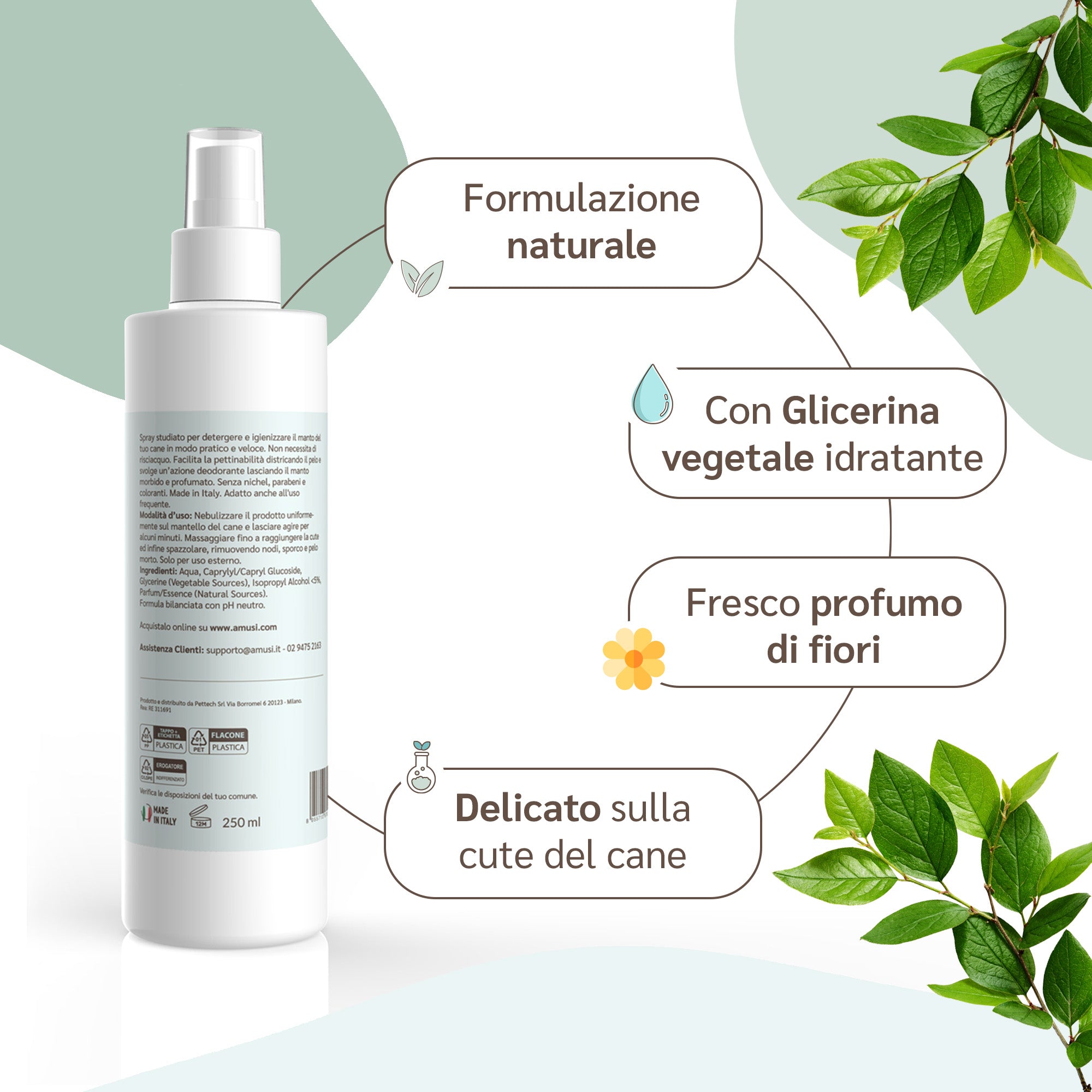 Benefici shampoo secco per cani