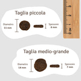 dimensione crocchette