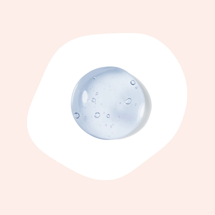 goccia dello shampoo secco